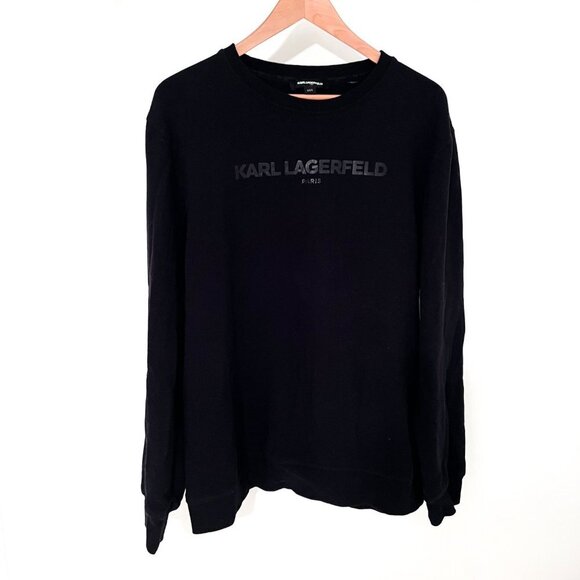 Karl Lagerfeld Paris Crew Neck Sweatshirt - Picture 5 of 14